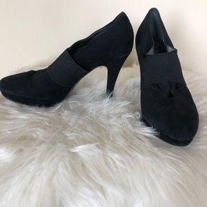 Black Suede Booties